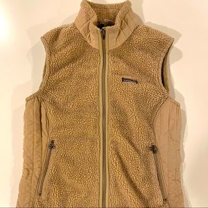 Patagonia Retro-X, size Large Fleece Vest, Natural